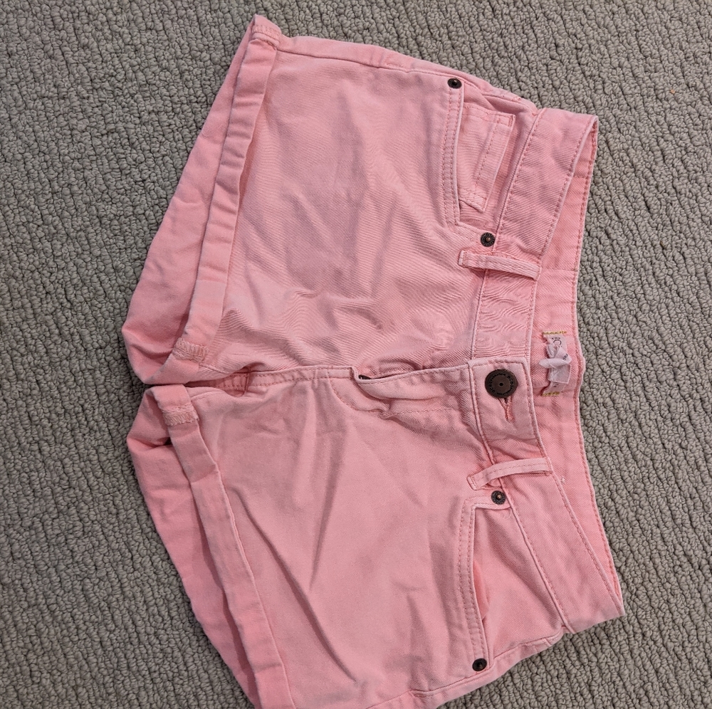 Bcbg shorts, coral pink